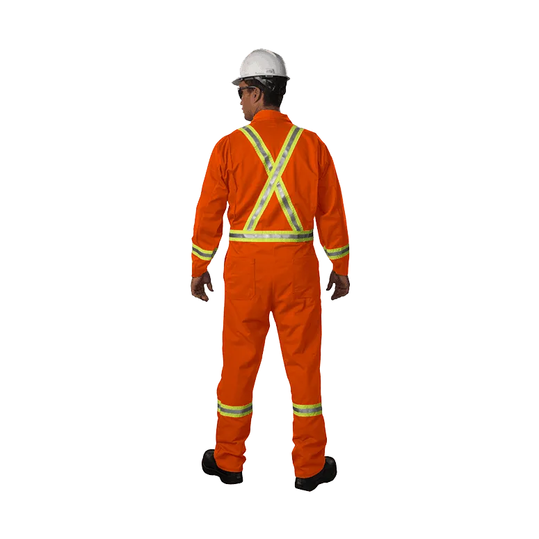 BIG BILL Ultra Soft Work High Visibility Unlined Coveralls - 1325US7