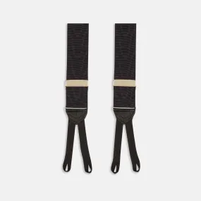 Black Adjustable Formal Braces