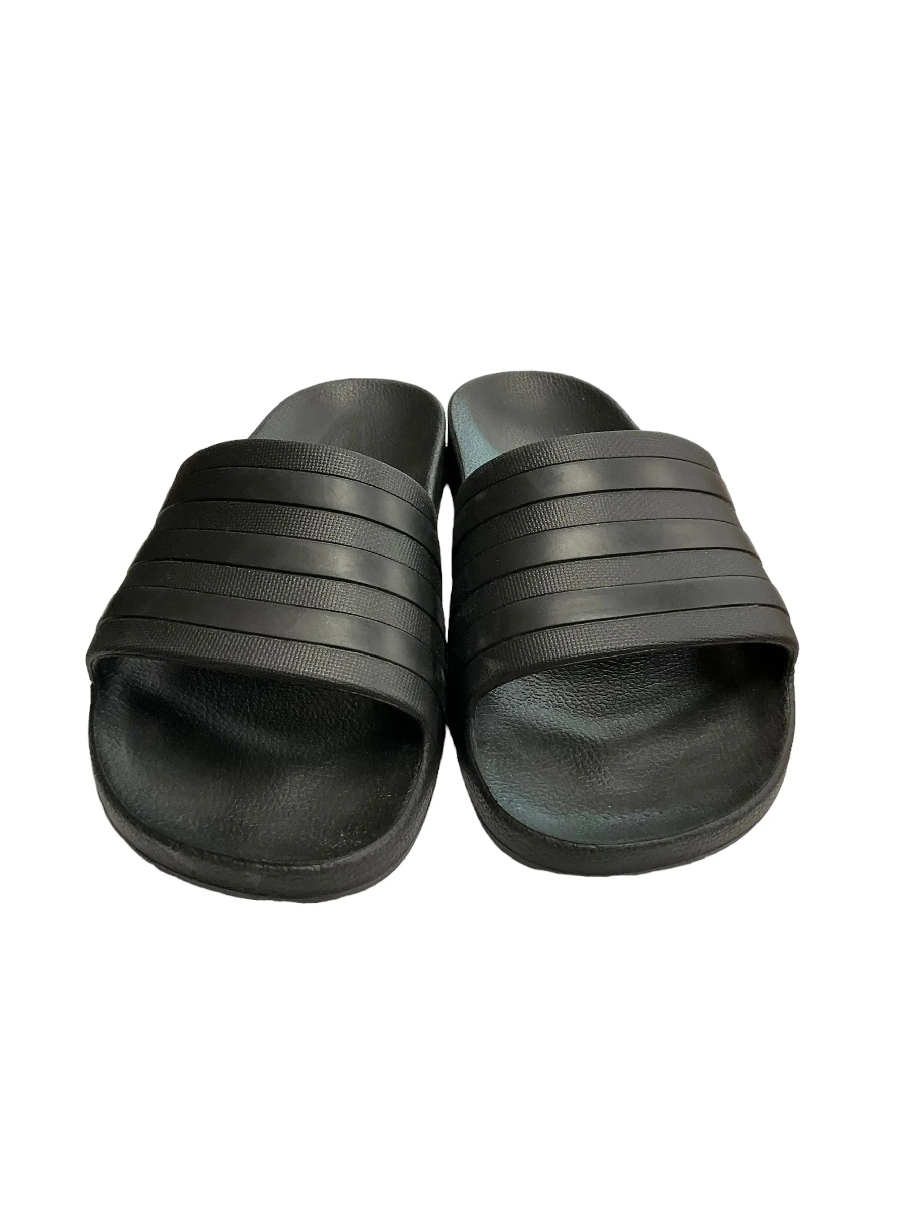 Black Sandals Sport Adidas, Size 9