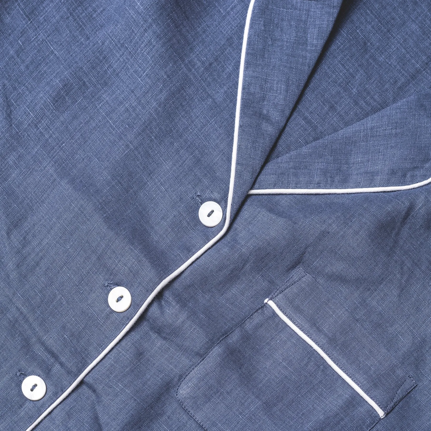 Blueberry Linen Night Shirt