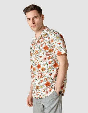 Bowling Short Sleeve Shirt Botanical