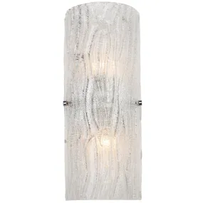 Brilliance AC1102 2-Light Wall Sconce - Chrome