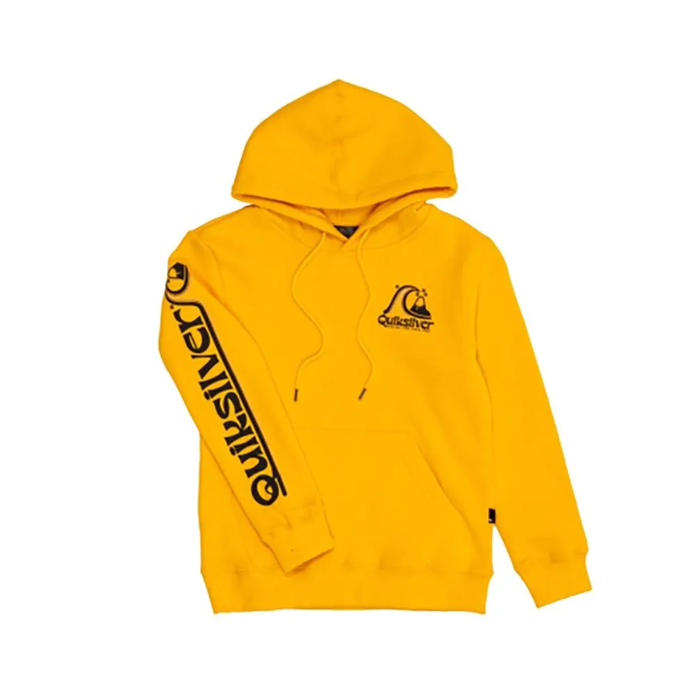 Buzo Quiksilver Rolling Circle Niño Amarillo