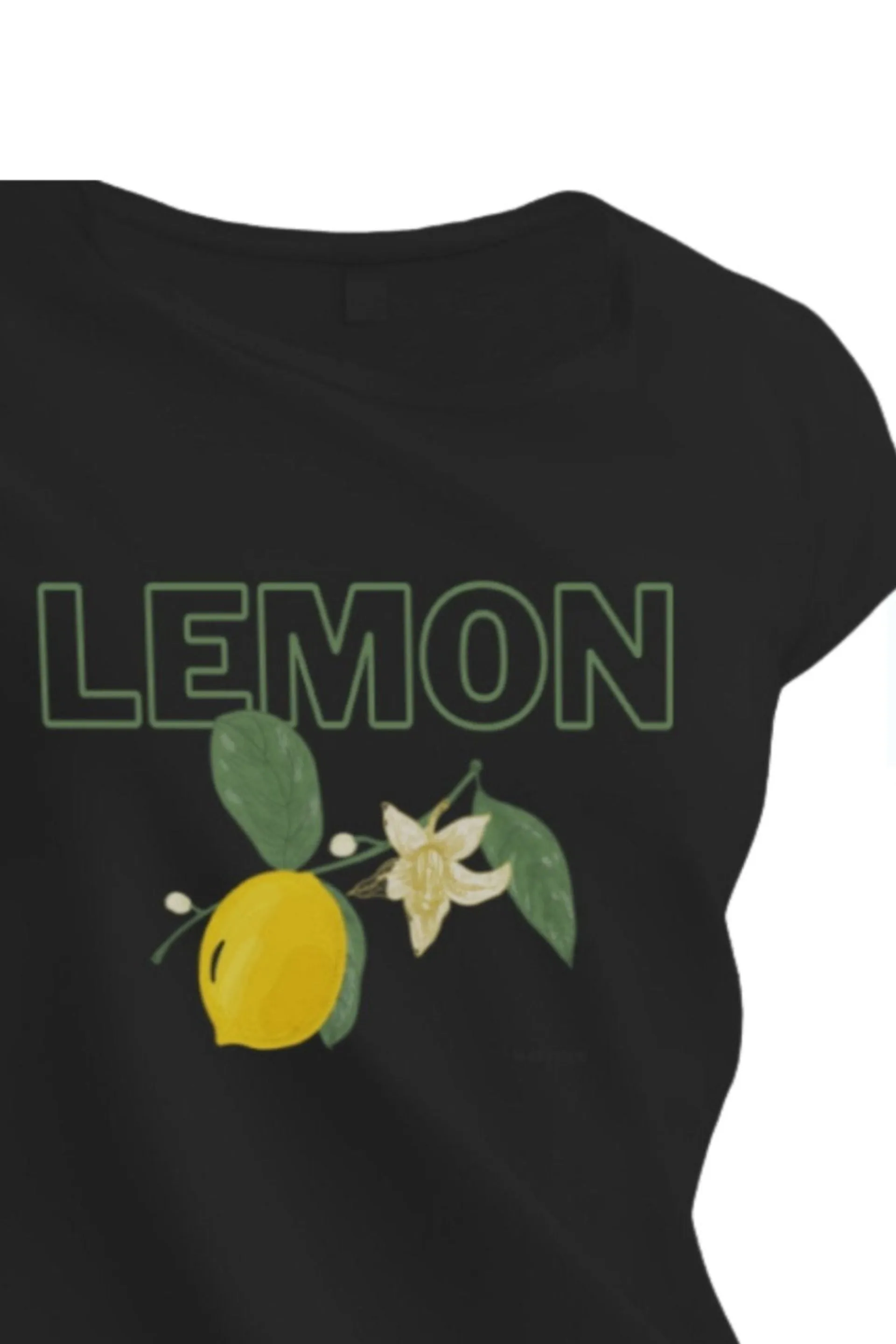 CAMISETA COMFORT ESTAMPA LEMON