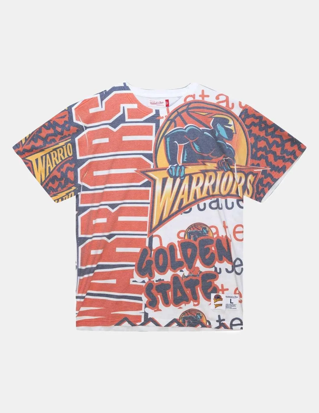 Camiseta Mitchell & Ness NBA Warriors Jumbotron 2.