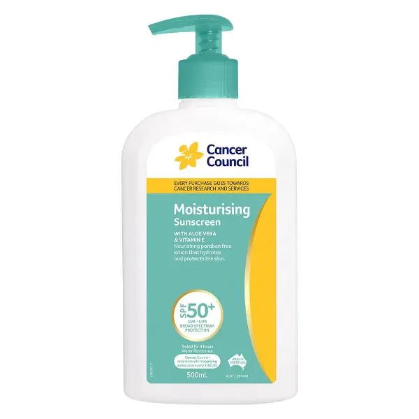 CANCER COUNCIL - Moisturising Sunscreen SPF50 