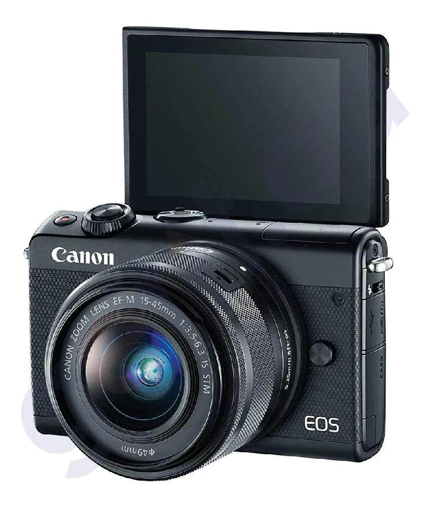 CANON DSLR EOS M100 M15-45MM LENS BLACK