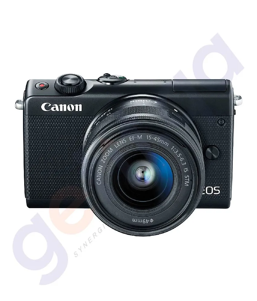 CANON DSLR EOS M100 M15-45MM LENS BLACK