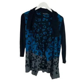 Cardigan By Cable And Gauge In Animal Print, Size: S