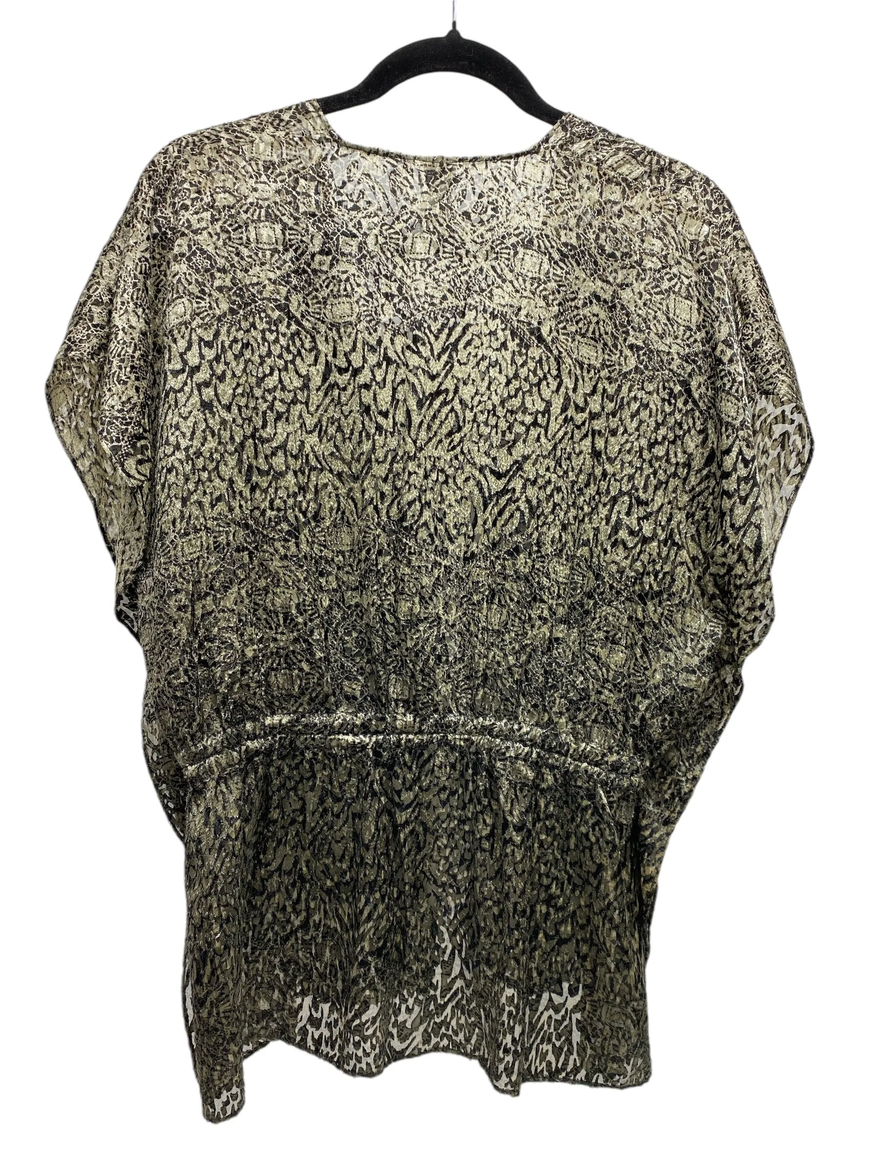 Cardigan By Chicos In Animal Print, Size: S