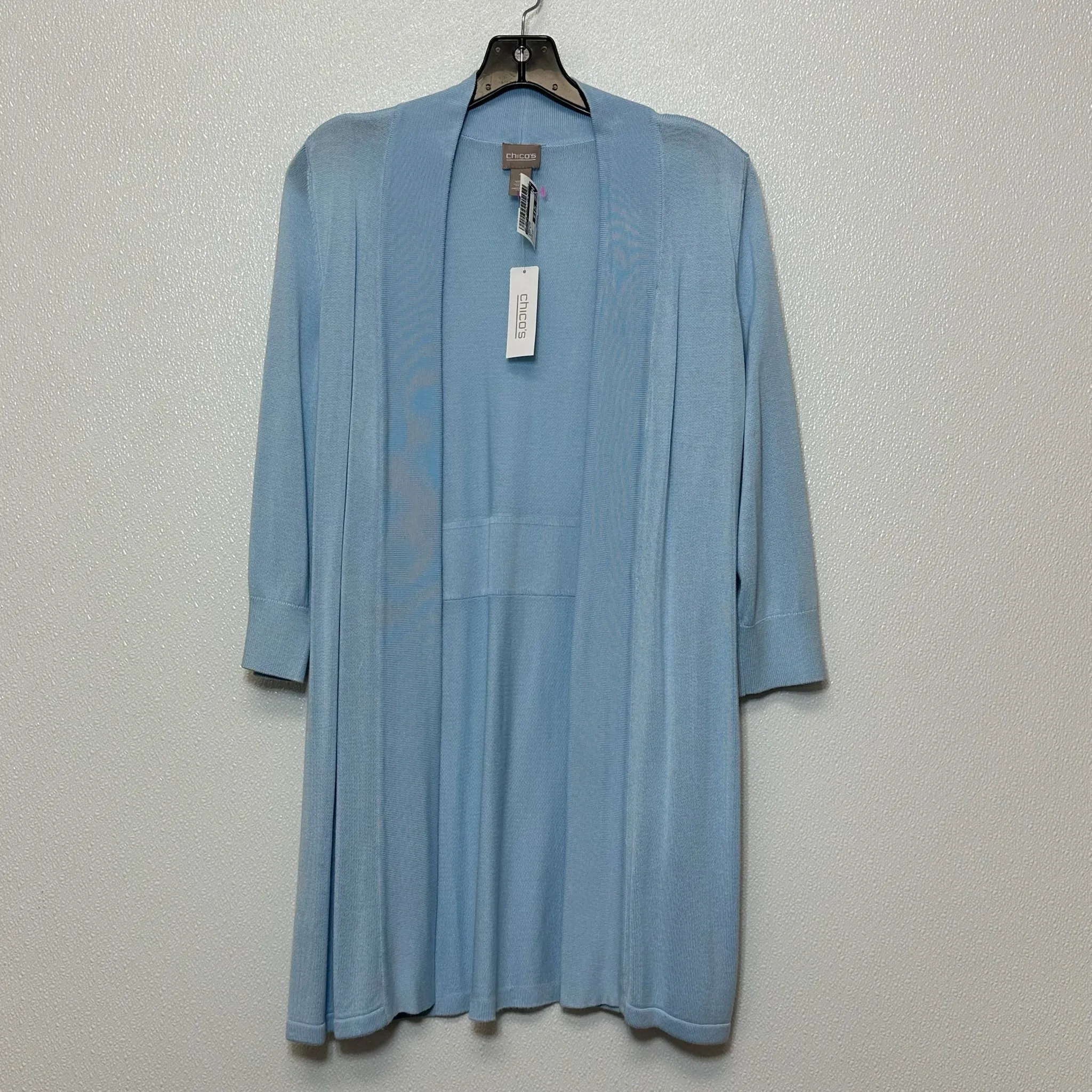 Cardigan By Chicos O In Baby Blue, Size: M