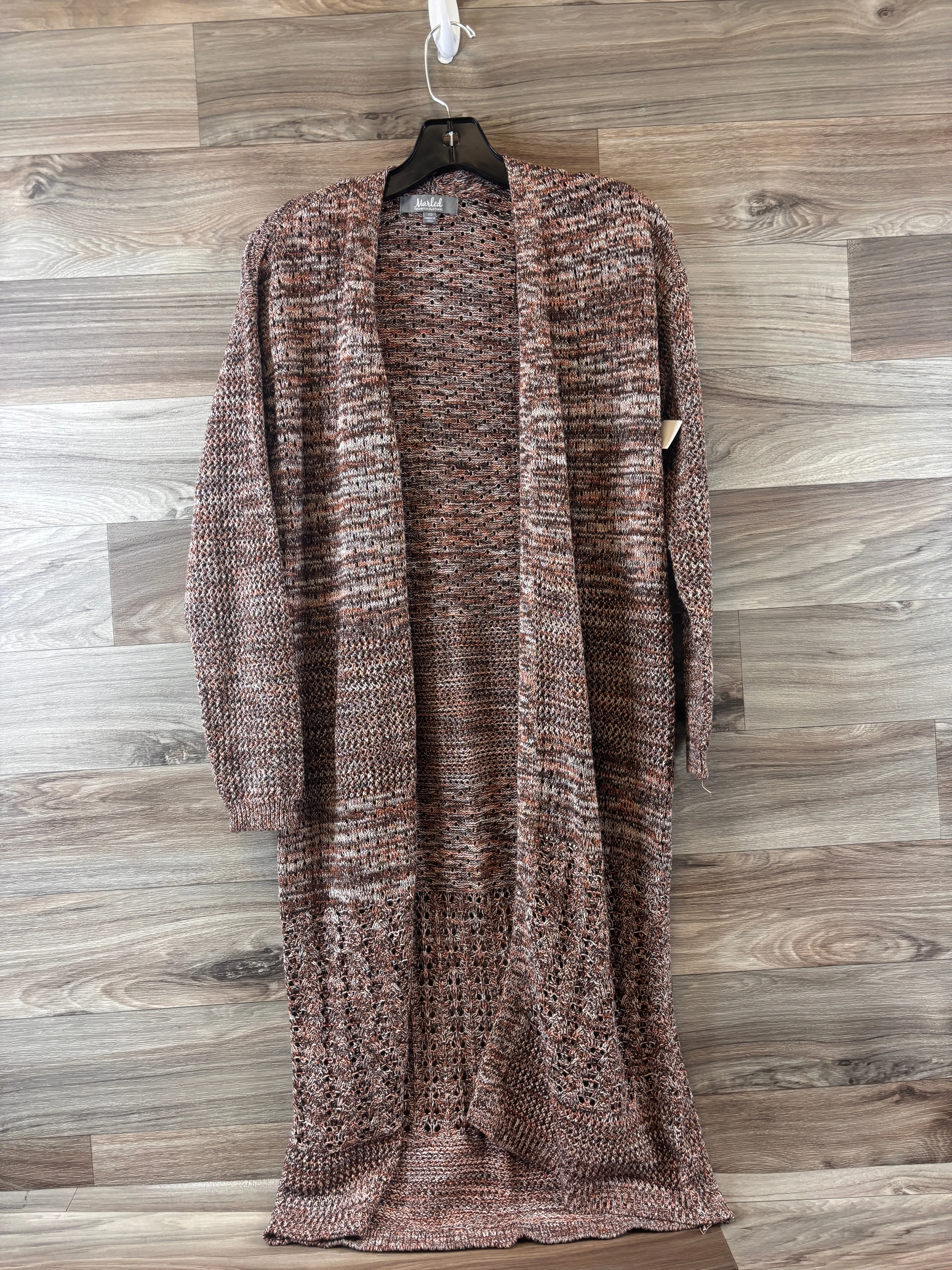 Cardigan By Clothes Mentor In Brown, Size: Xs