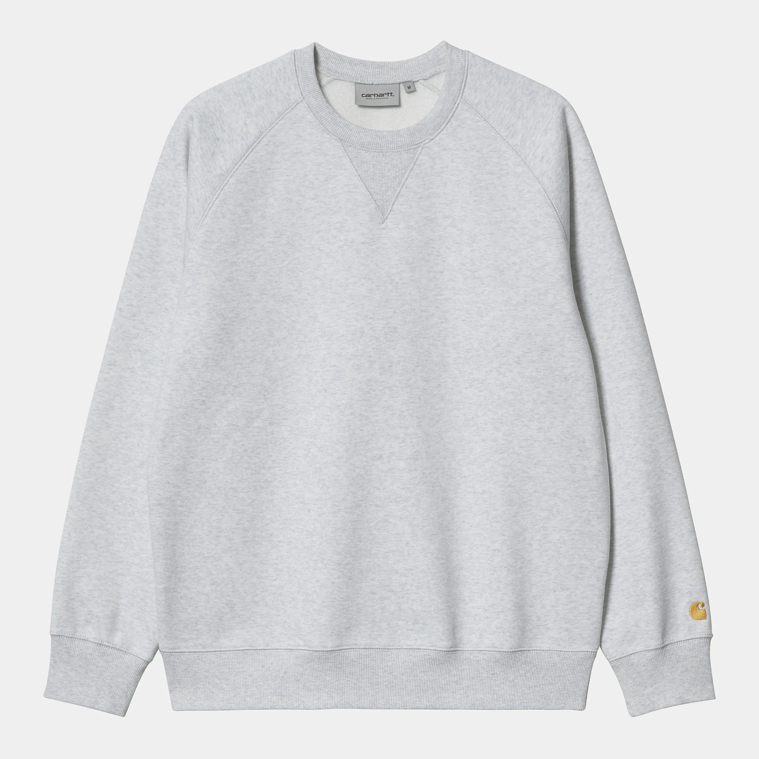 Carhartt Chase Sweatshirt Ash Heather / Gold