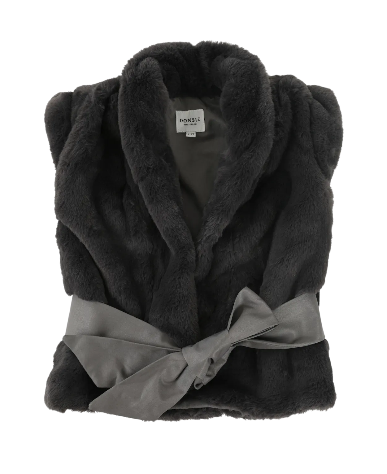 Carline Gilet | Blue Grey Teddy