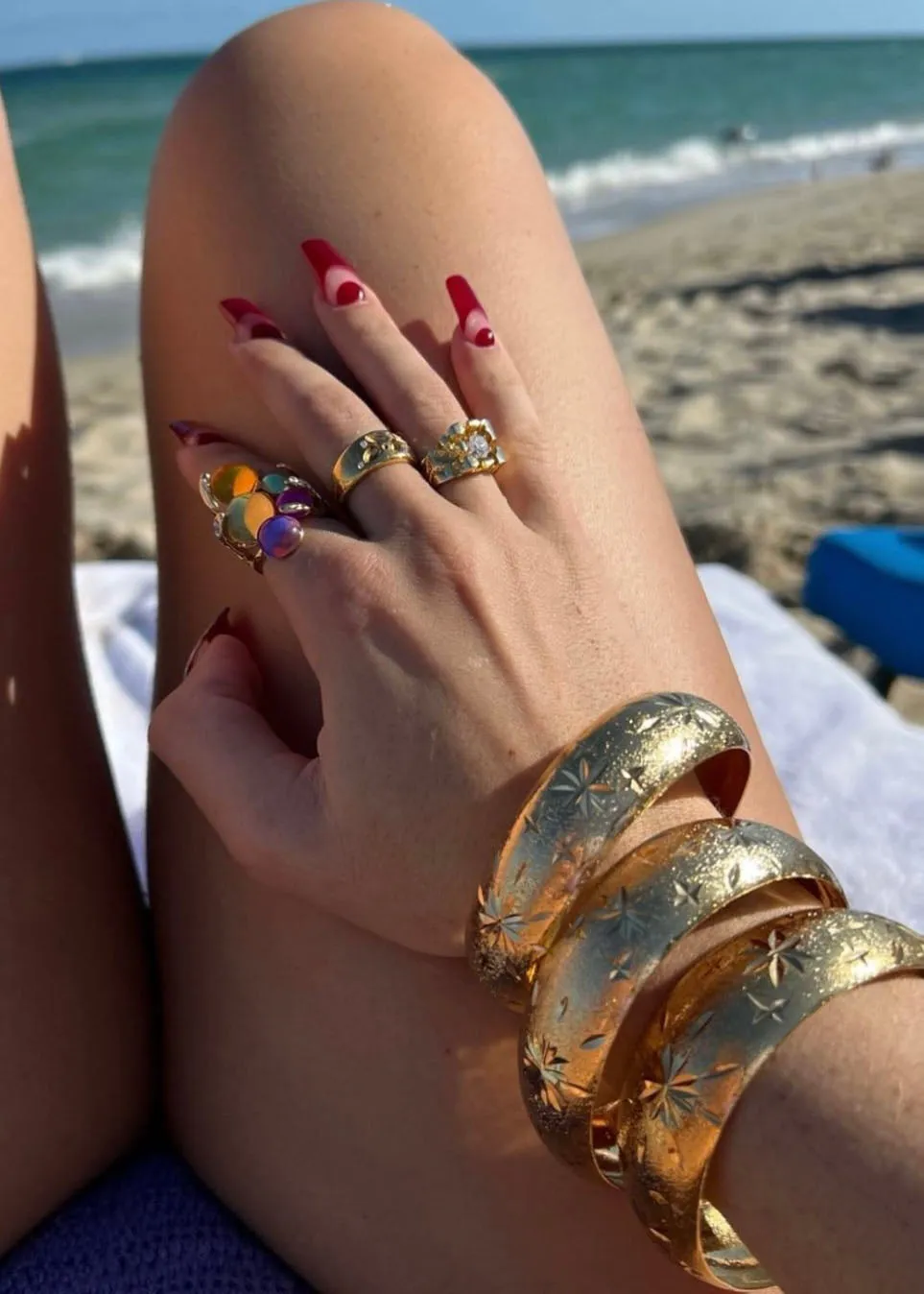 CARMEN BANGLES | GOLD