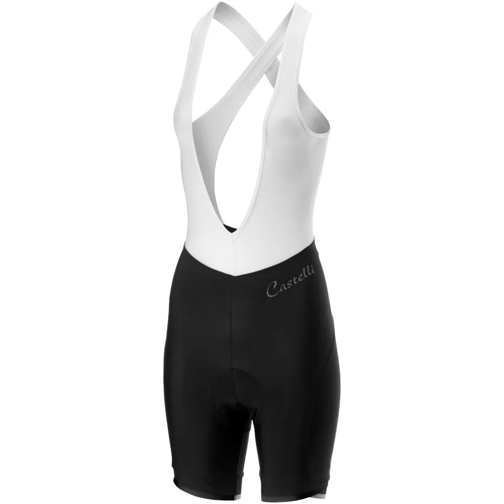 Castelli Womens Vista Bibshorts - Black