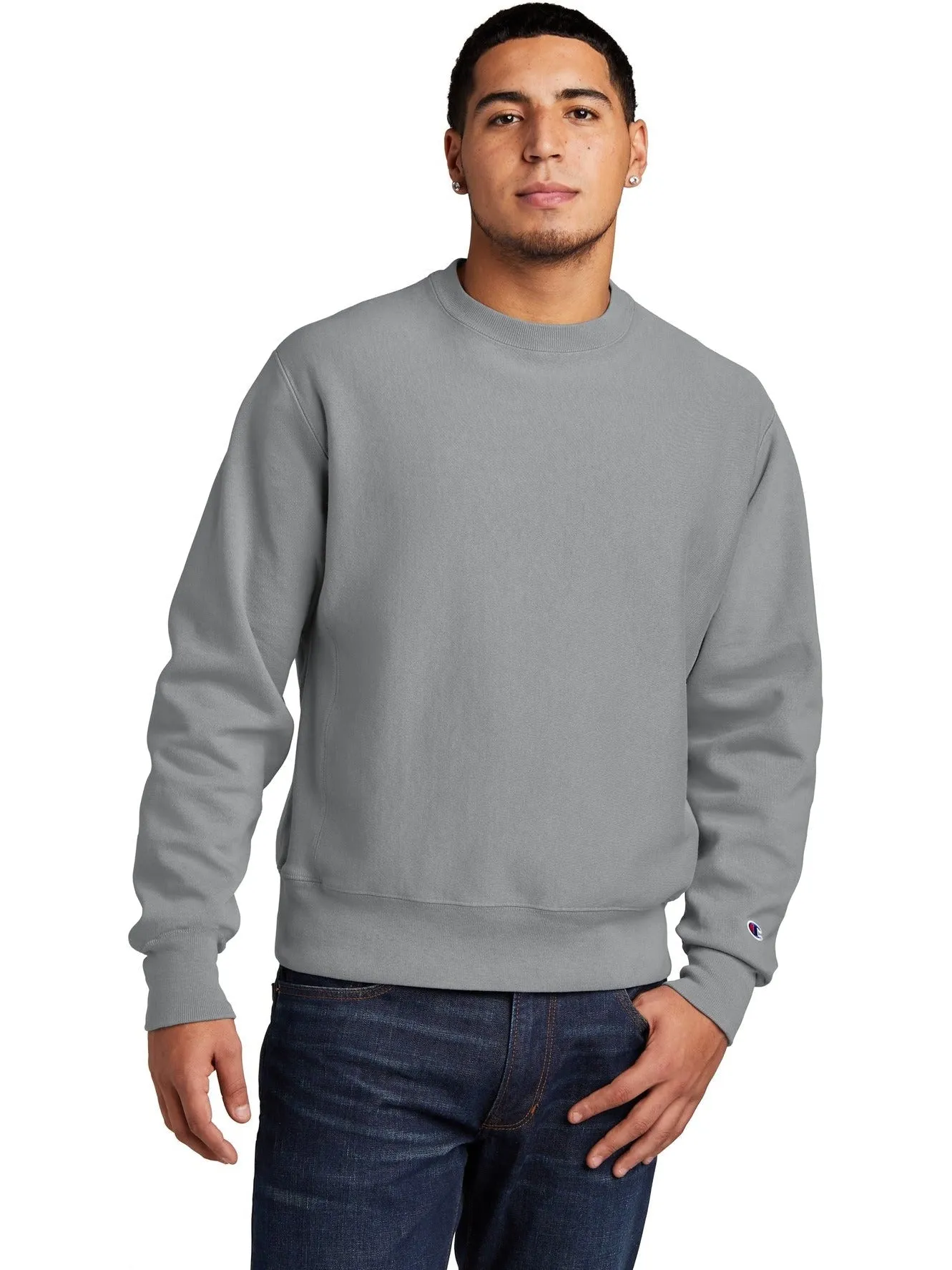 Champion Reverse Weave Garment-Dyed Crewneck Sweatshirt