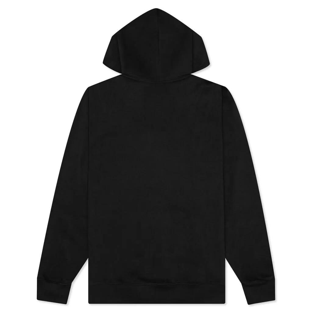 Chenile Hoodie - Black