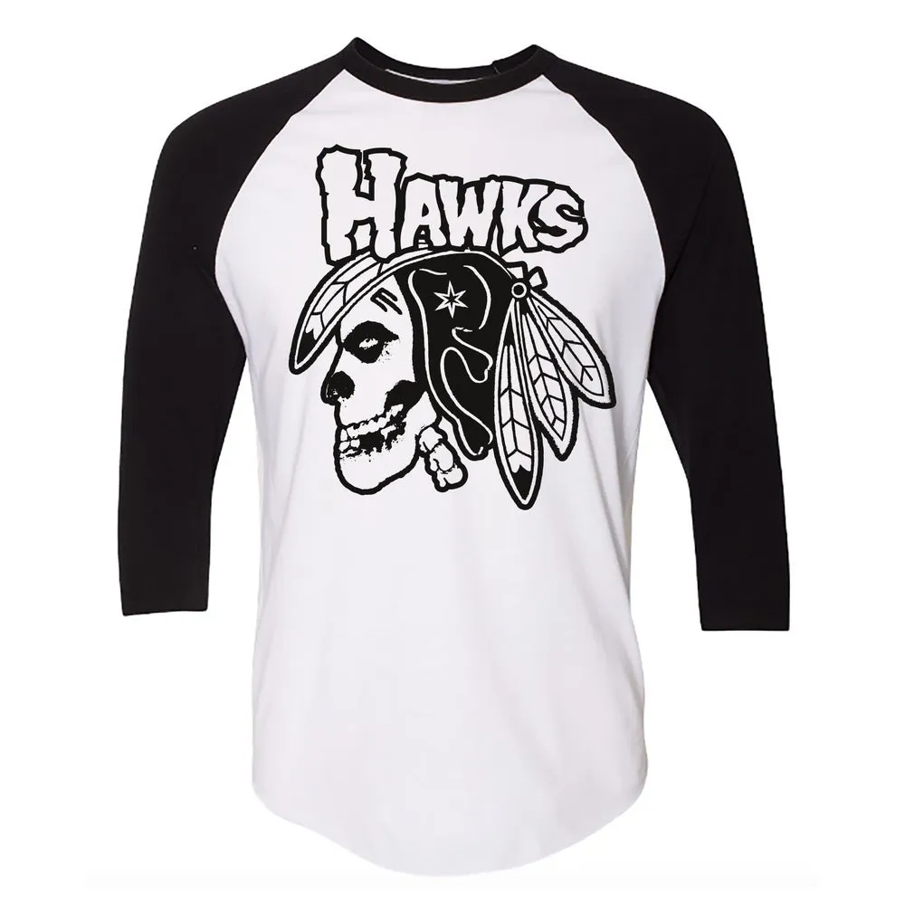 Chicago Punk Hawks Baseball tee