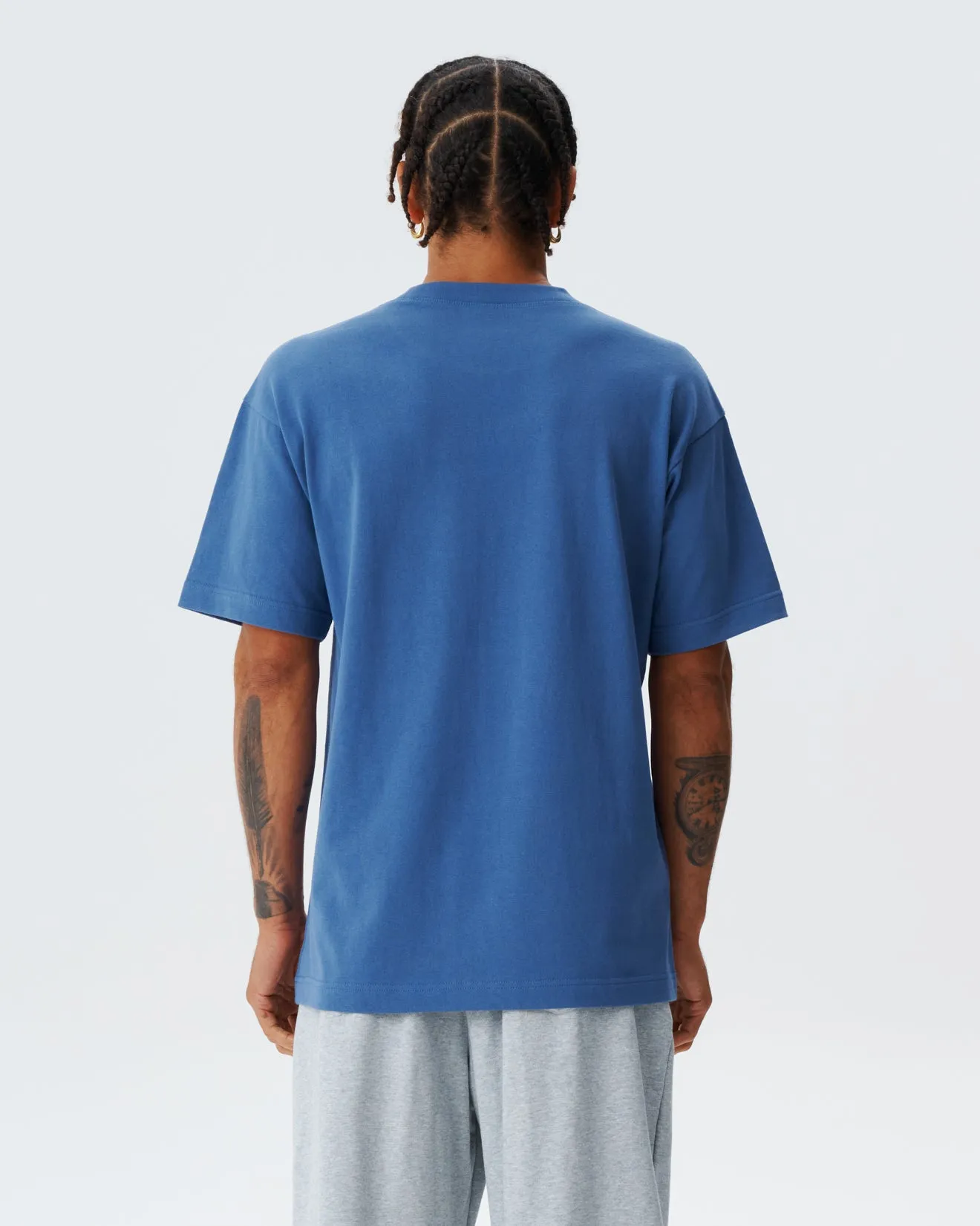 Classic Tee - Grey Blue