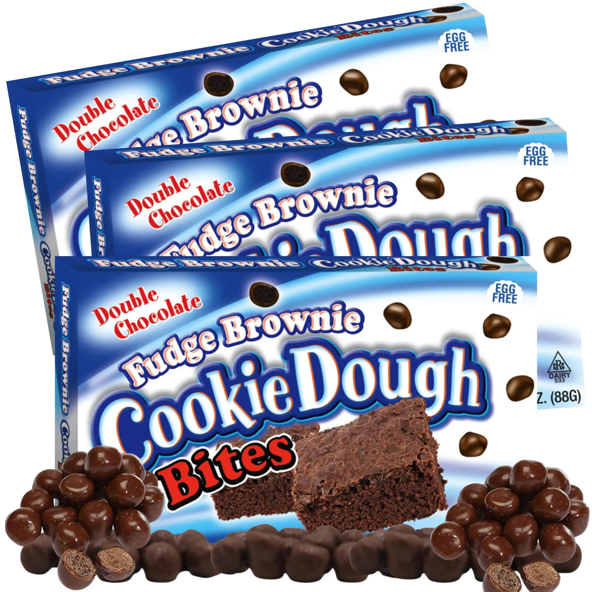 Cookie Dough Bites Fudge Brownie