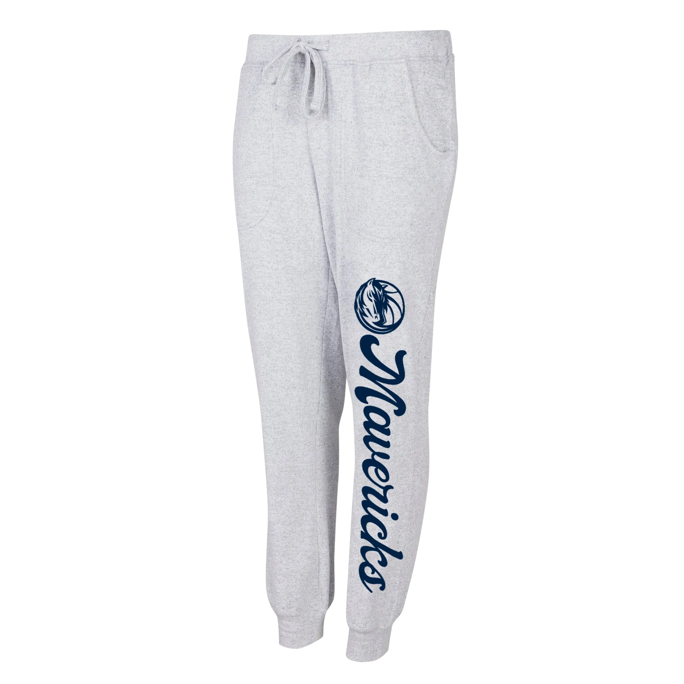 DALLAS MAVERICKS CONCEPTS SPORT 2023 WOMEN'S HEATHER GREY SWEATPANTS