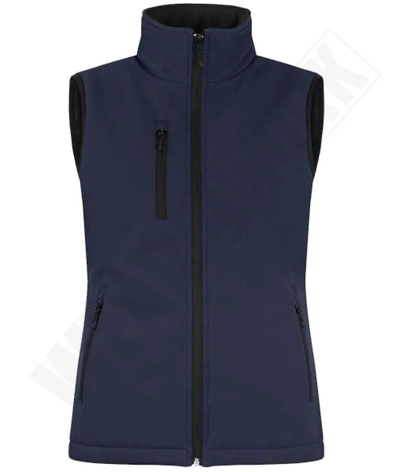 Dames softshell bodywarmer Clique gevoerd