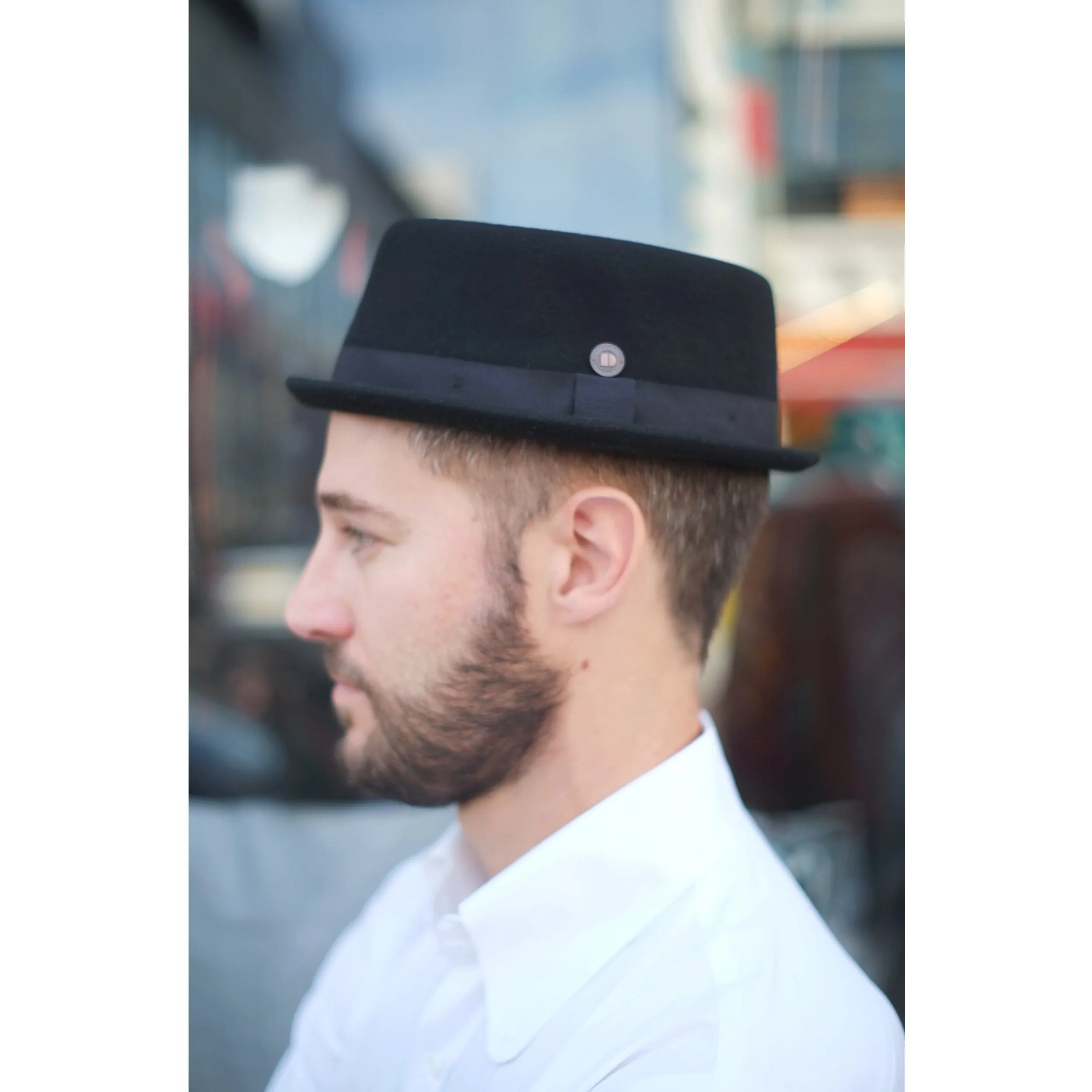 Dasmarca - Jack Wool Pork Pie Black - Hat