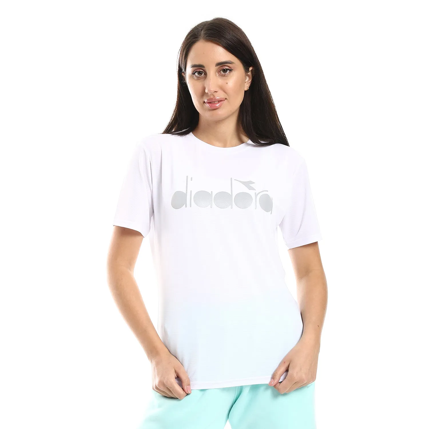 Diadora Women Printed Sport T-Shirt