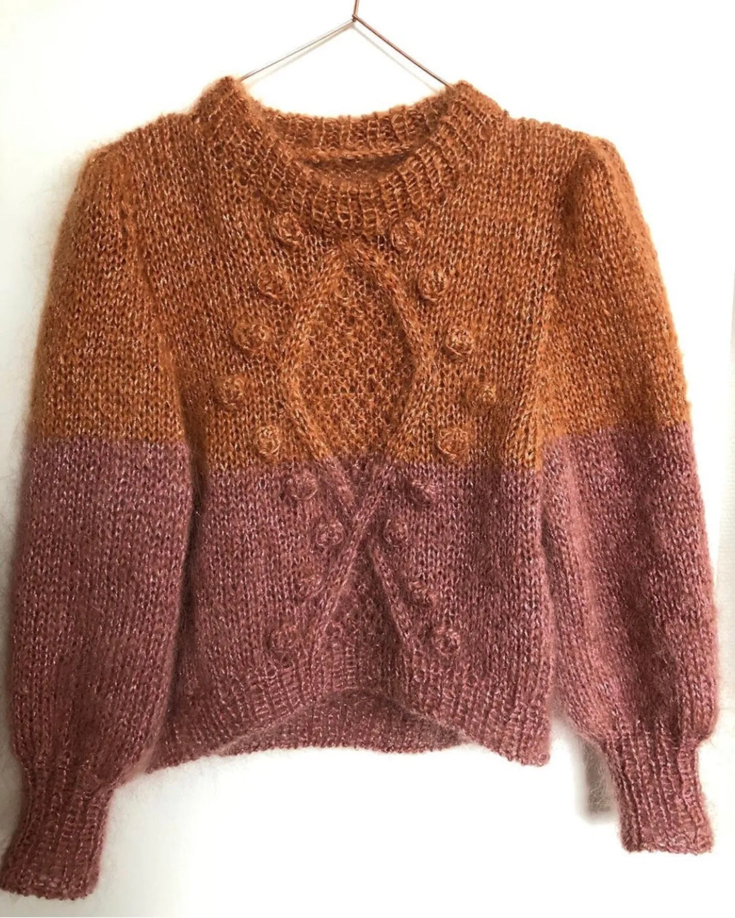 Diamonds And Pearls Sweater Mohair Edition English