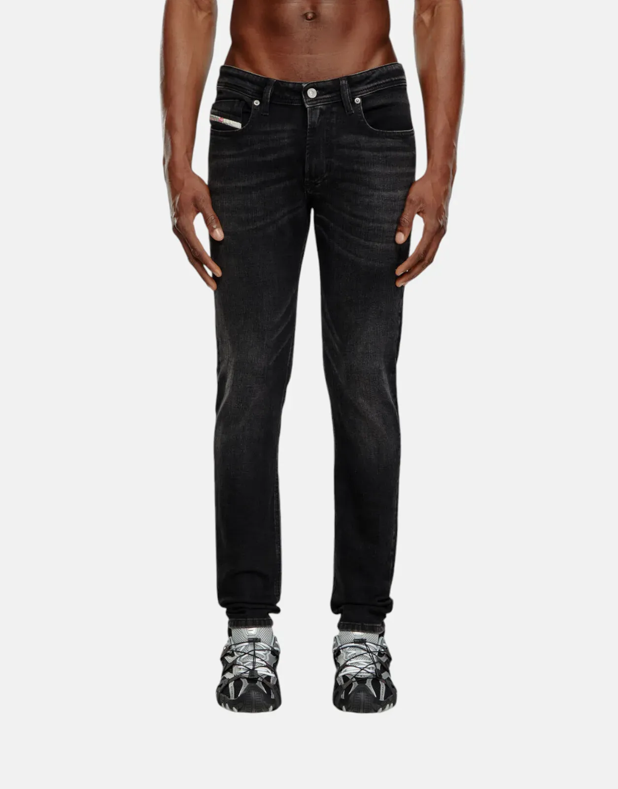 Diesel 1979 DNA Sleenker Black Jeans