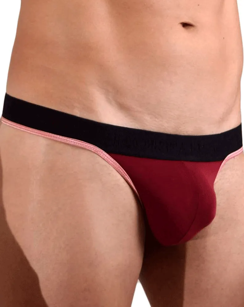 Doreanse 1012-brd Borderline Thongs Bordeaux