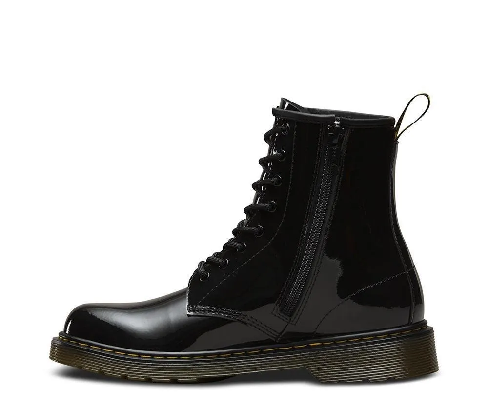 Dr. Martens Girl's 1460 Black Patent (Sizes 4-5)