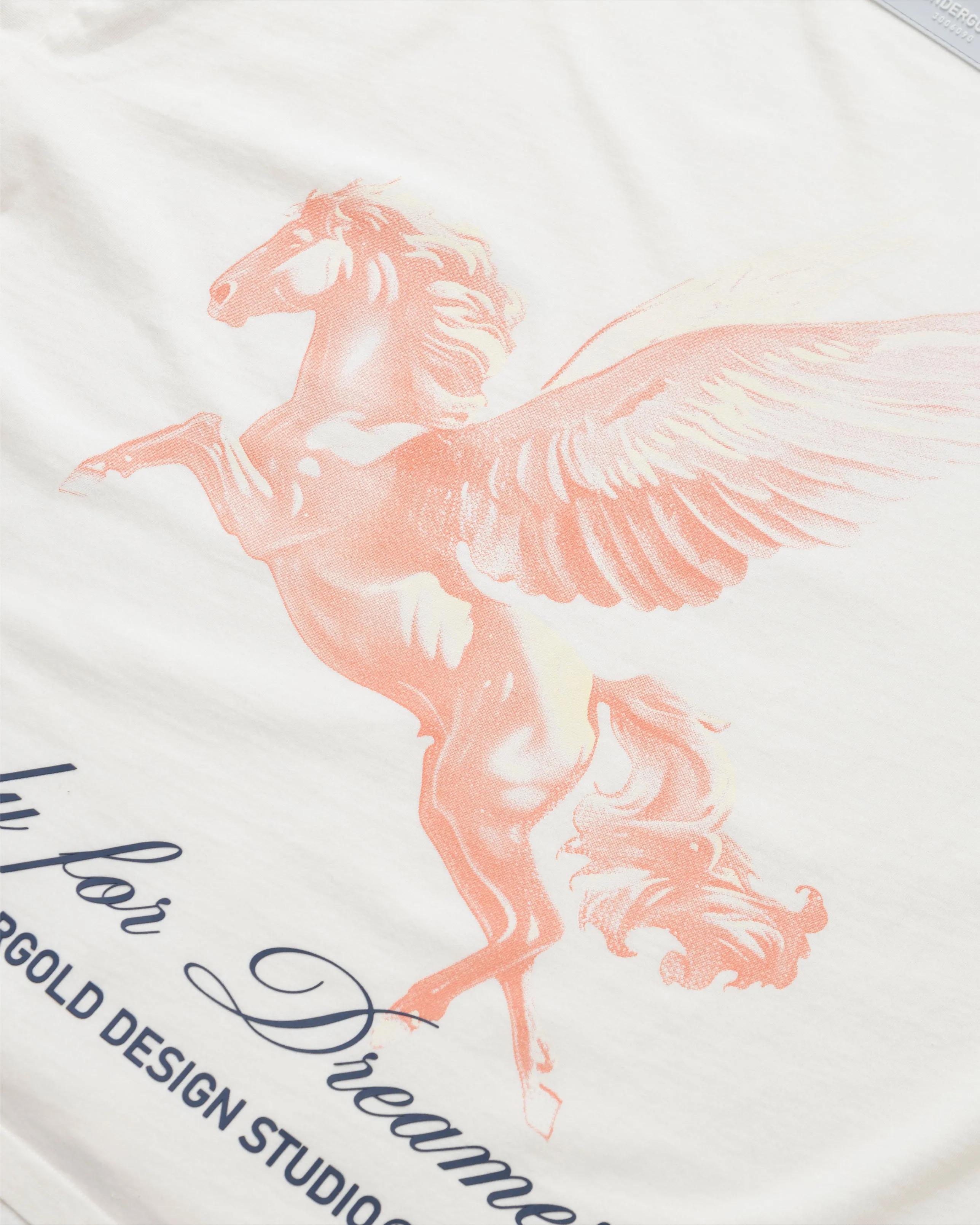 Dreamers Pegasus Long Sleeve Boxy T-shirt White