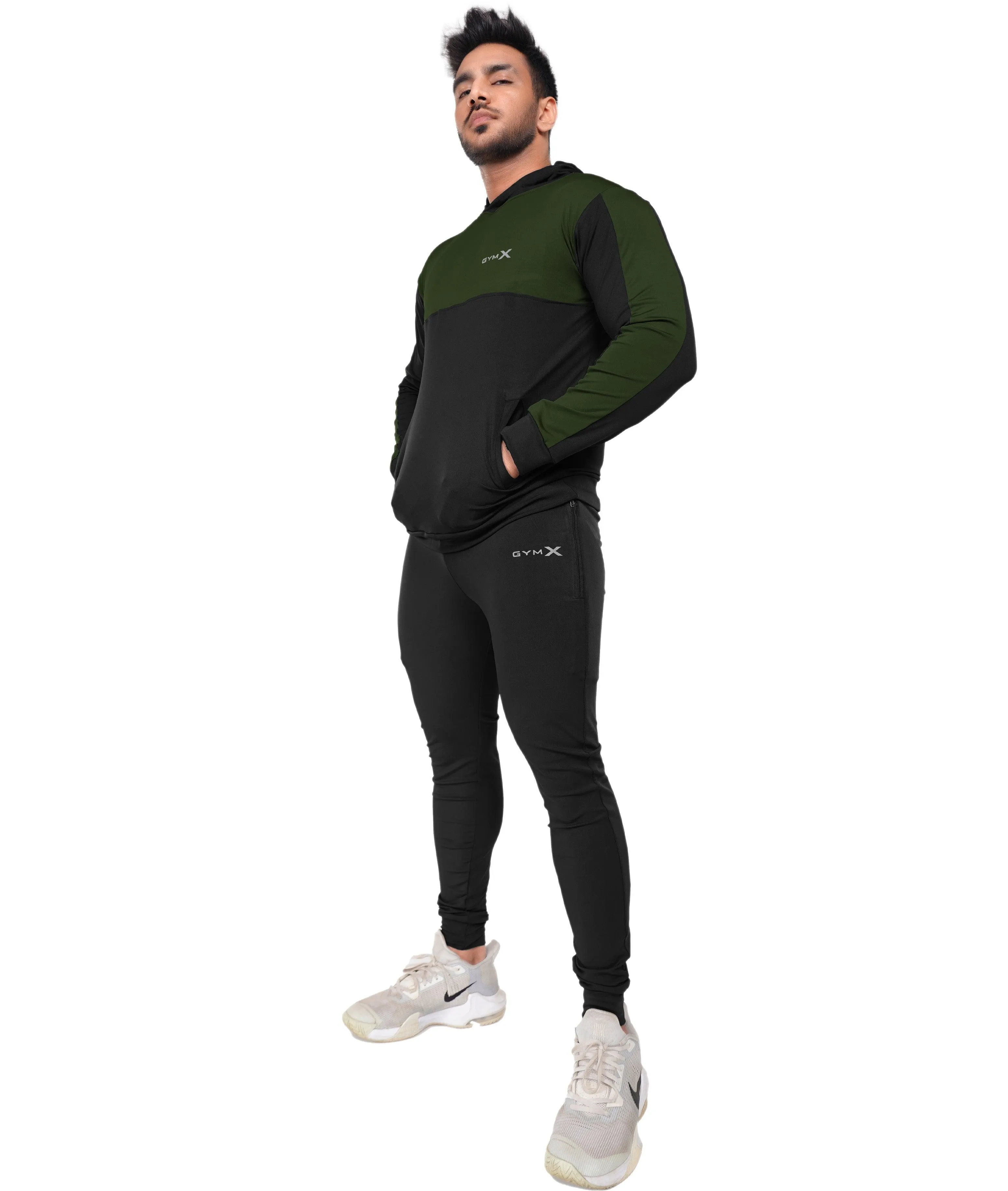 Dual Edition GymX Pullover: Lush Green - Sale