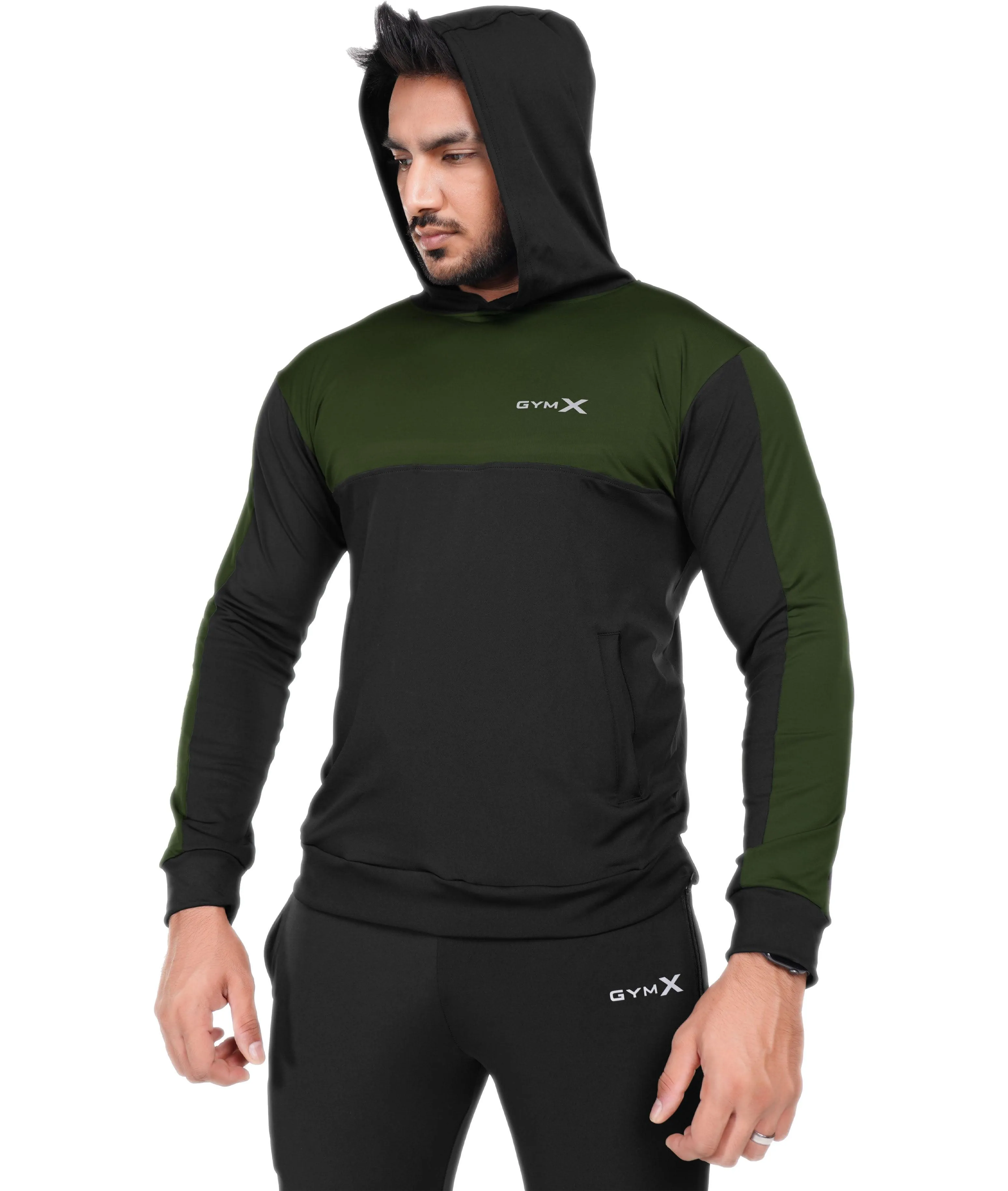 Dual Edition GymX Pullover: Lush Green - Sale