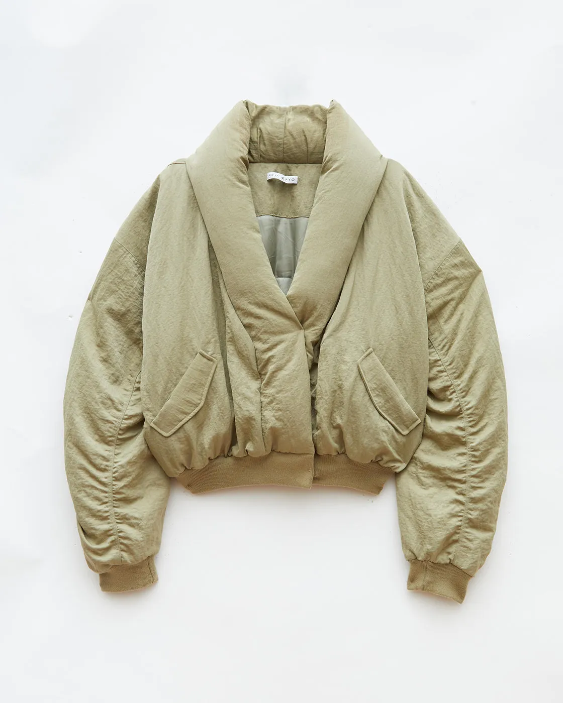 Duvet Jacket Nylon Khaki