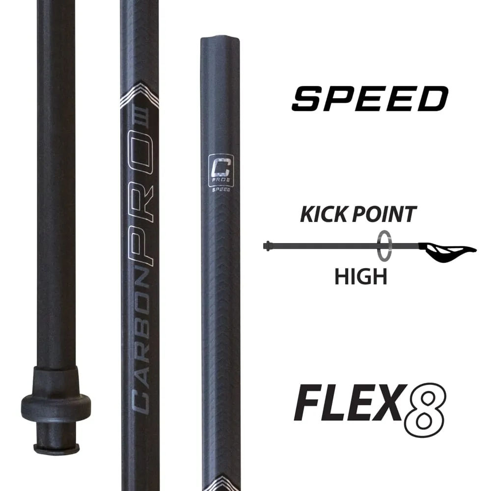 ECD CARBON PRO 3.0 Speed Composite Attack Lacrosse Shaft