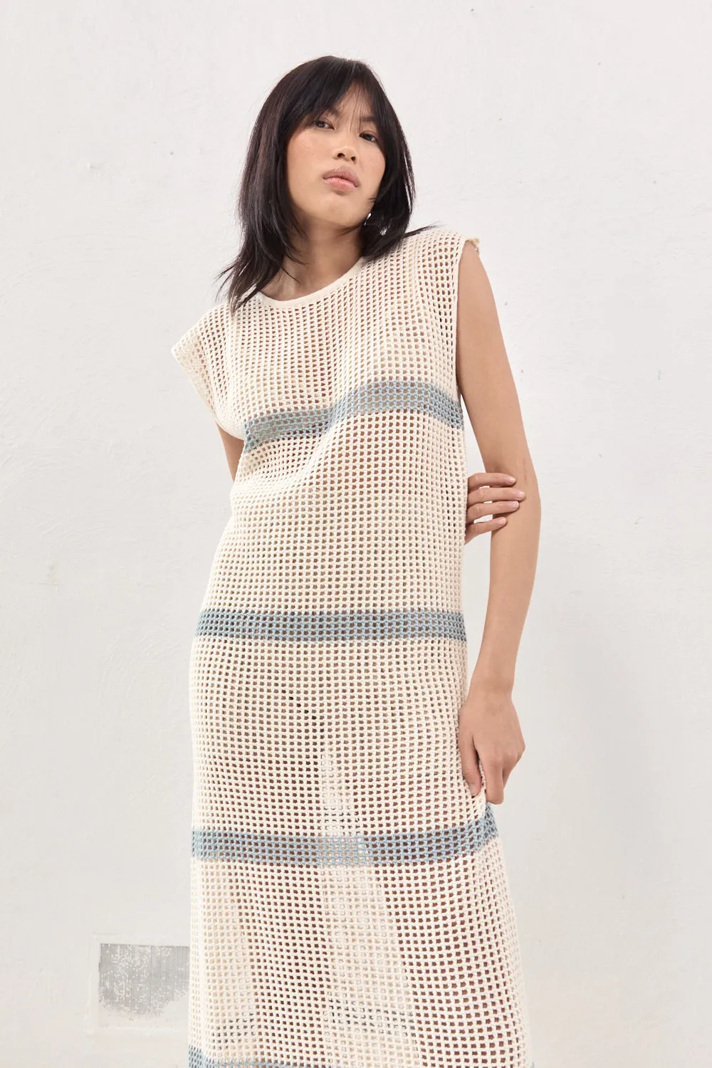 Elea Knit Maxi Dress Stripe