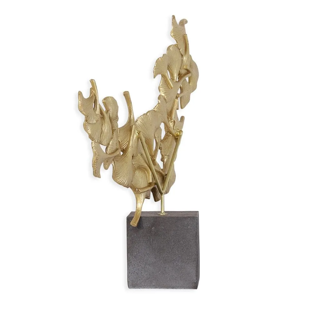 Elegant Ginkgo Sculpture