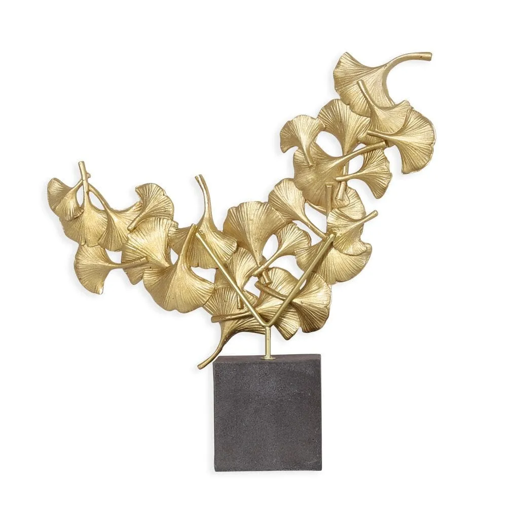 Elegant Ginkgo Sculpture