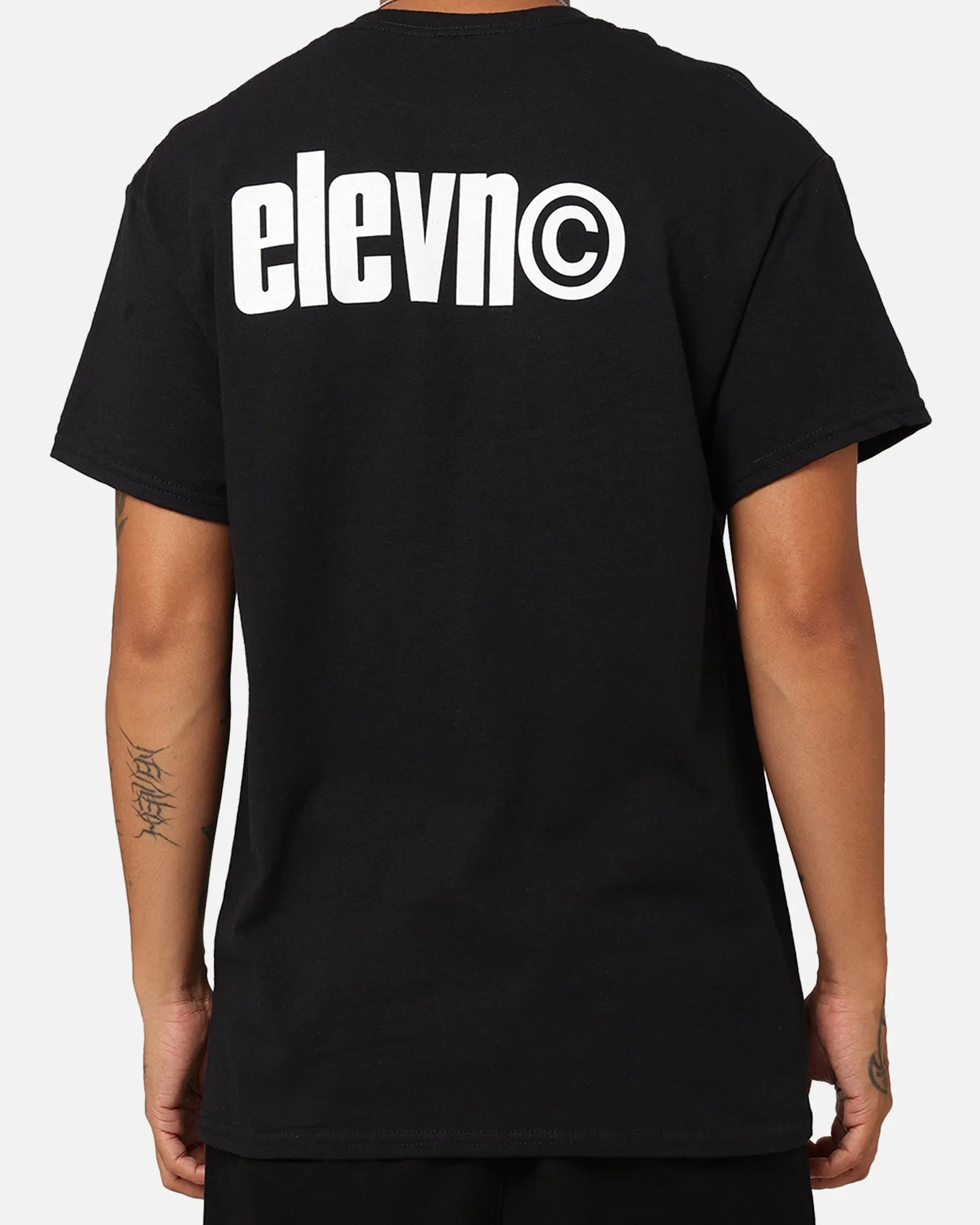 Elevn Clothing Co Copyright T-Shirt Black