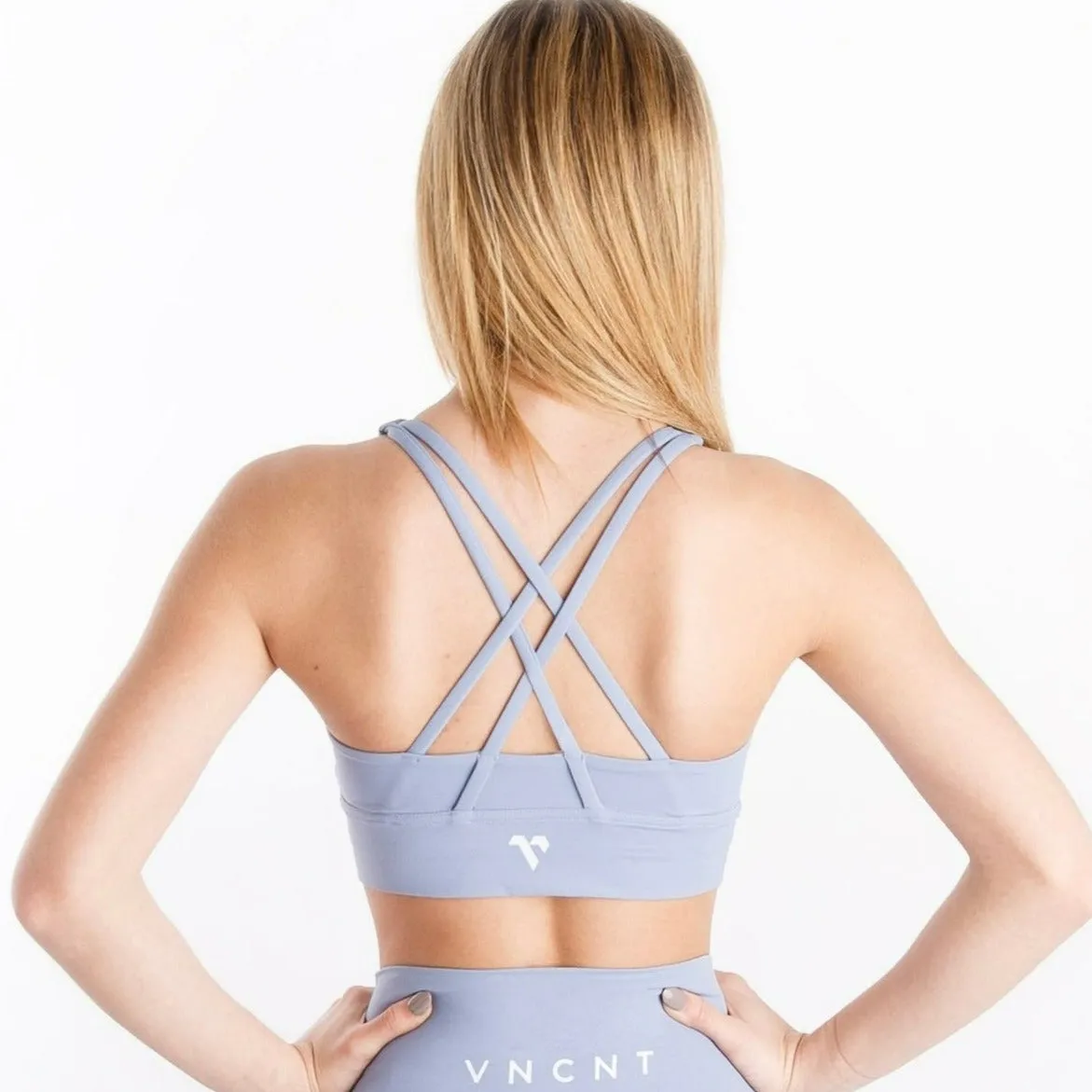 Endurance Sport Cross Bra - Grey/Blue