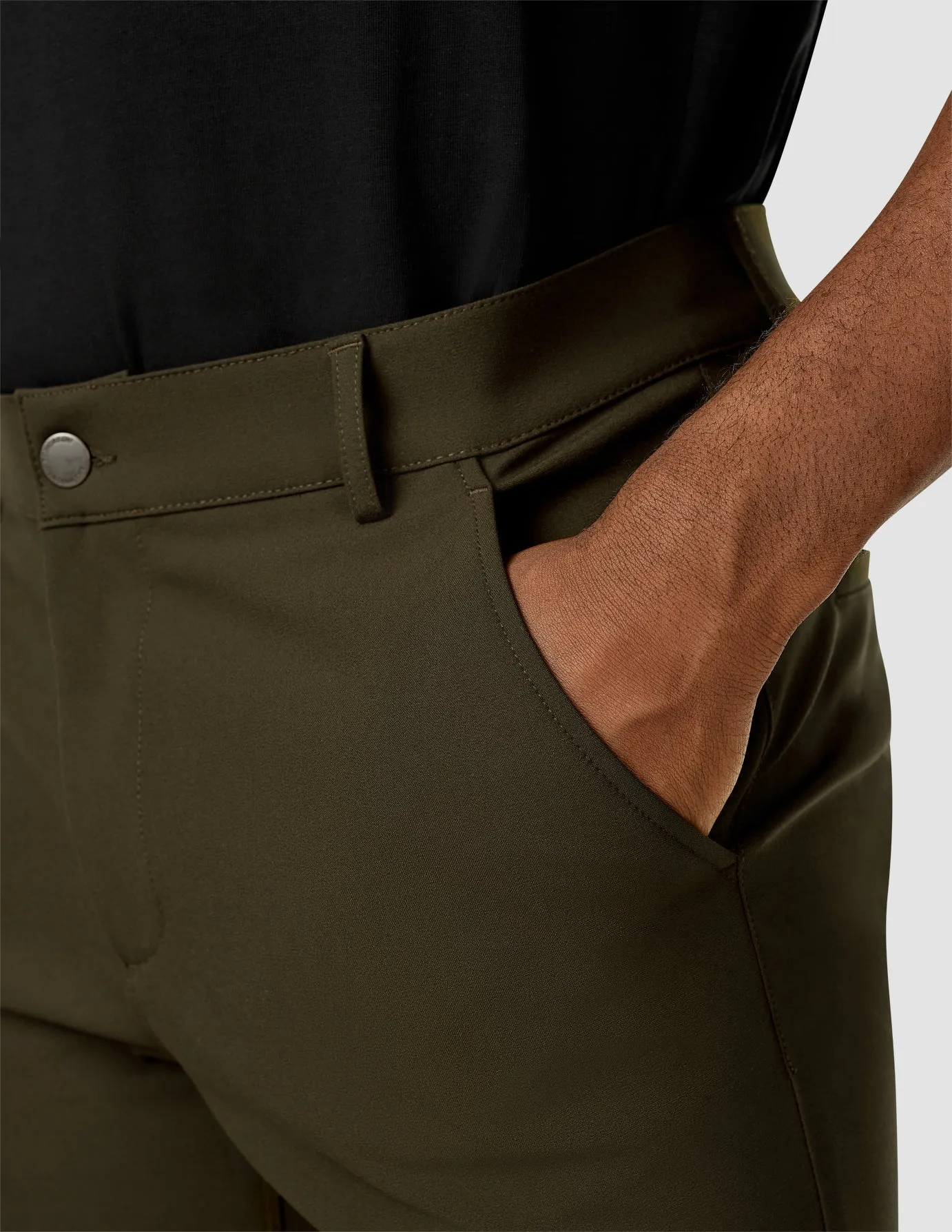 Essential Pants Slim Bavarian Green