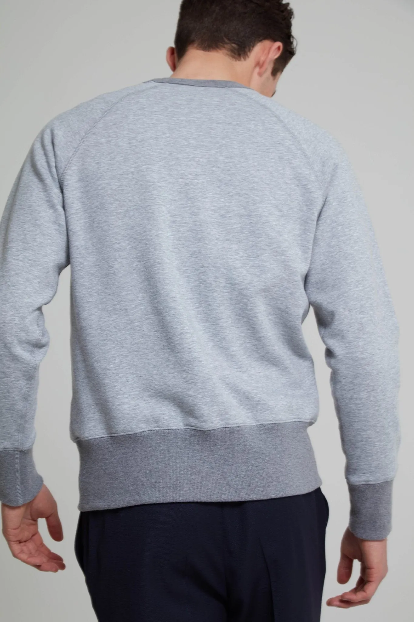 Fleece-Back Cotton Jersey Sweatshirt