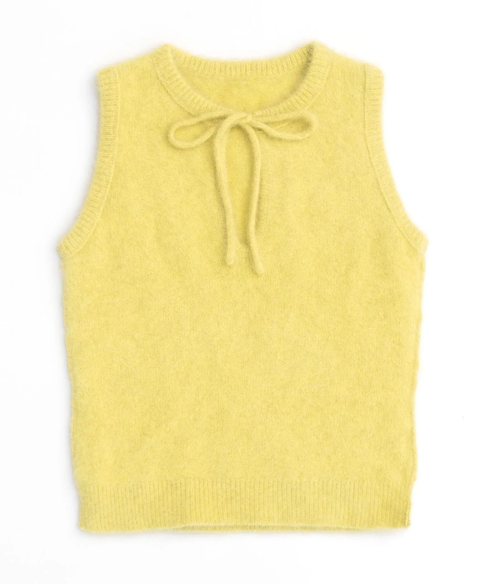 Fox Cashmere Knit Vest