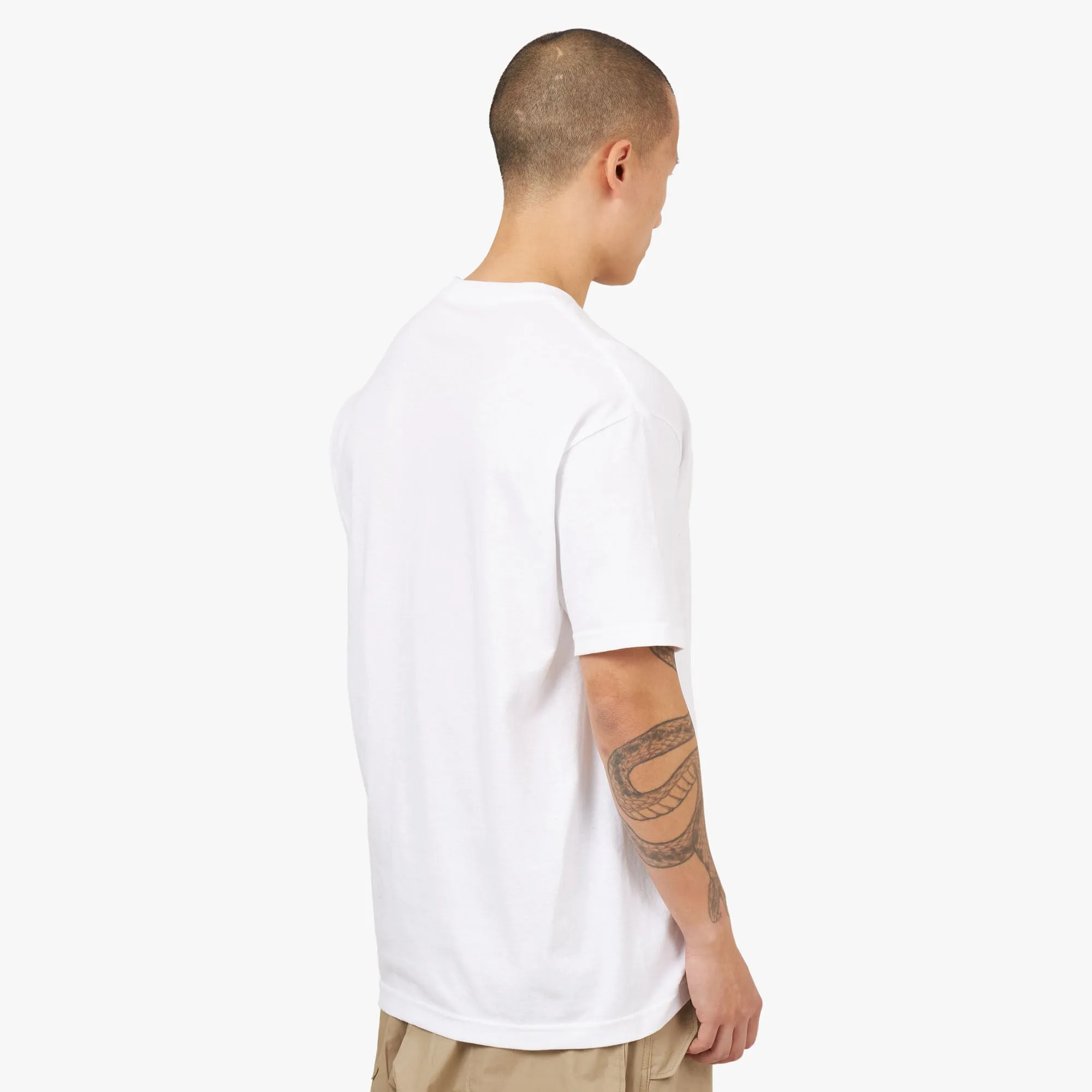 Full Court Press Crossover T-Shirt / White