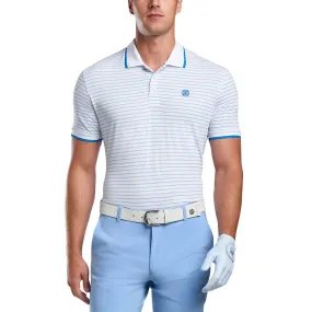 Gfore Perforated Stripe Golf Polo 2022