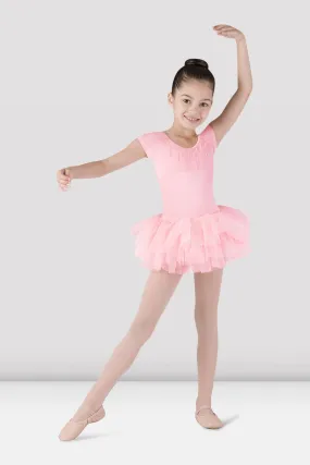 Girls Ife Heart Back Tutu Leotard