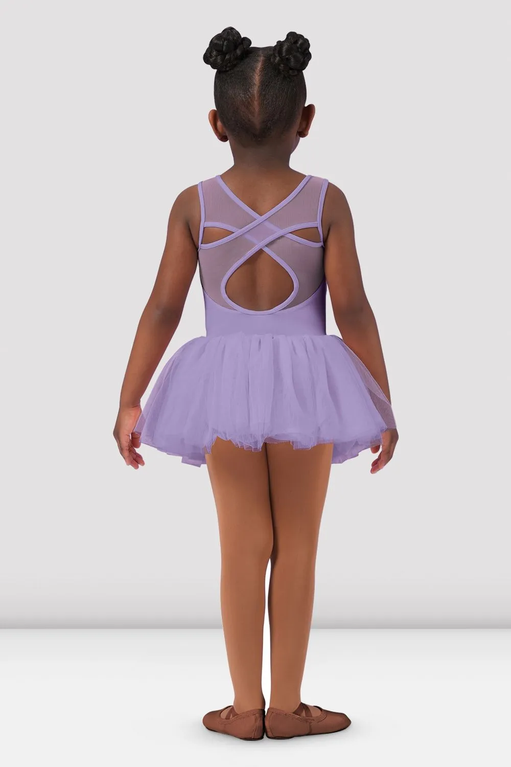 Girls Lyra Cross Back Tutu Dress